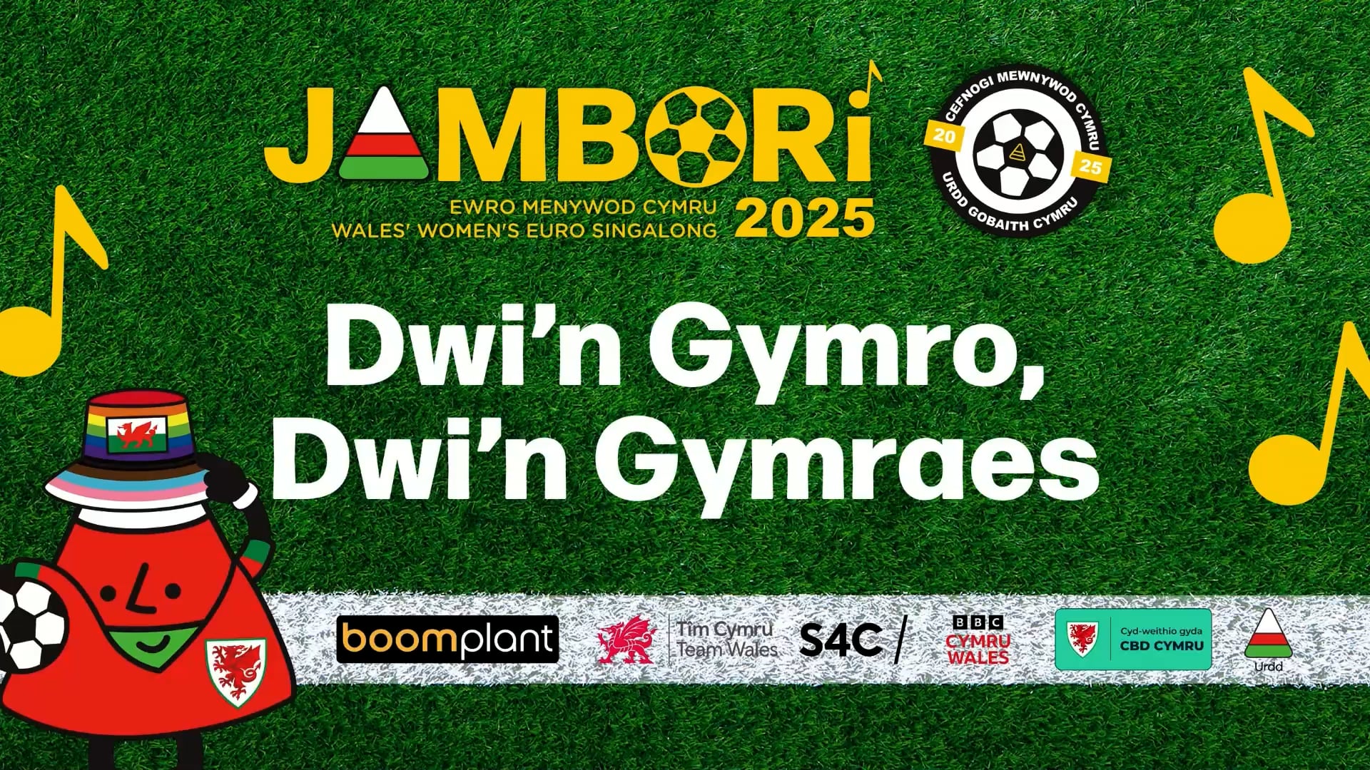 Dwi'n Gymro, Dwi'n Gymraes - Jambori Ewro Menywod Cymru