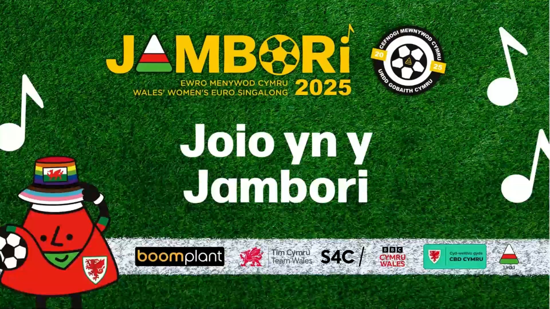 Joio yn y Jambori - Jambori Ewro Menywod Cymru