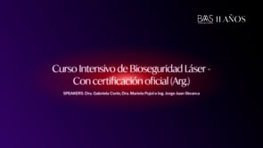 01 - Curso intensivo de Bioseguridad laser