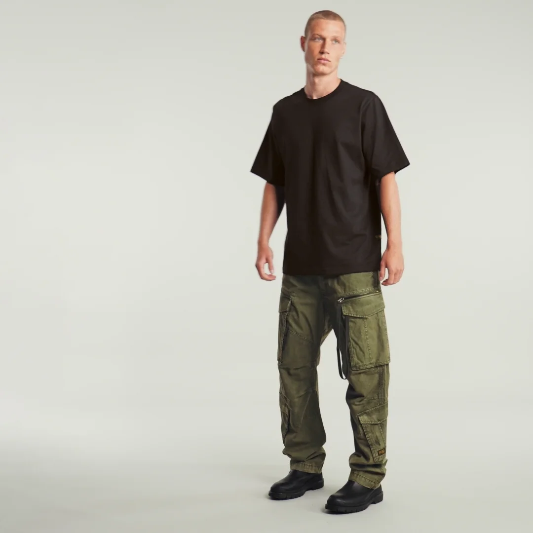 Rovic Zip 3D Loose Pants | Green | G-STAR® US