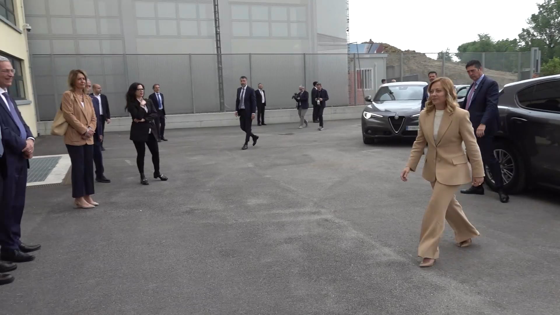 Meloni e Metsola in visita al Tecnopolo di Bologna