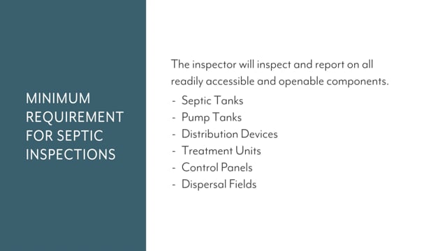 Septic Inspections