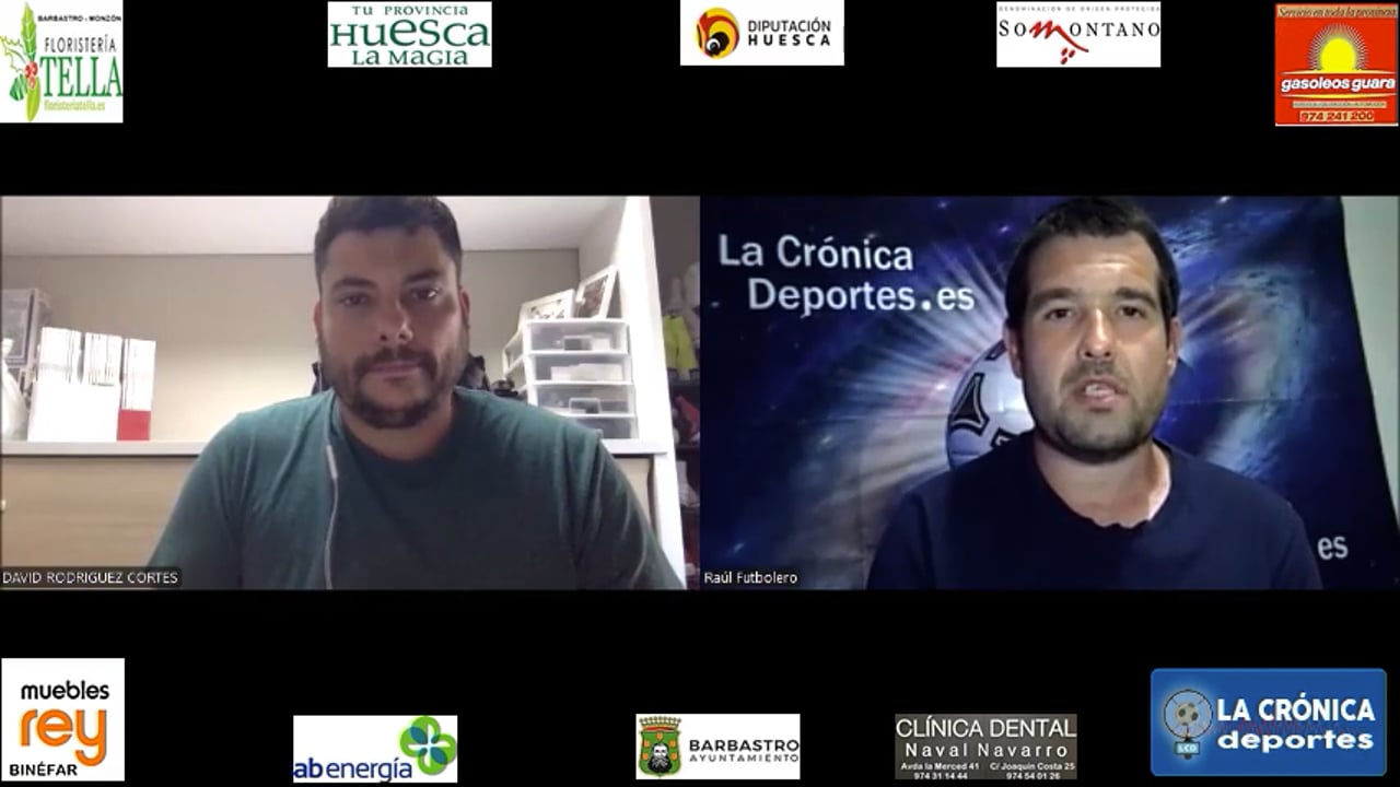 "Jornada 34" Análisis Regional Preferente G1 / DAVID CORTES (Cuerpo Técnico CD Delicias)