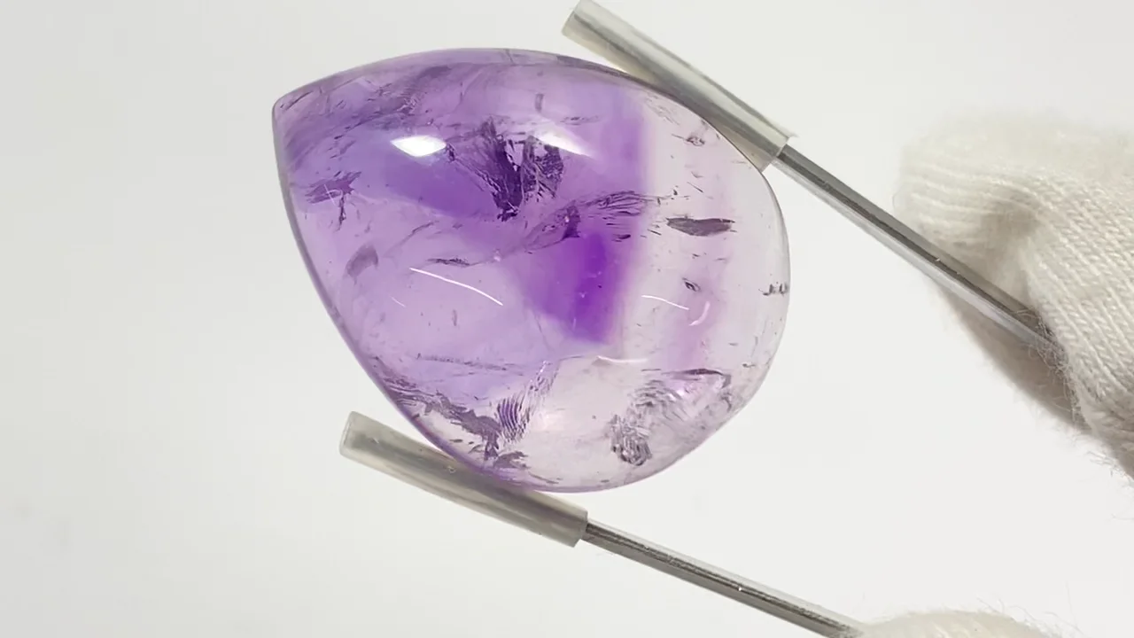 動画】【1点もの】エレスチャルクォーツAA++ ルース 1個 NO.28