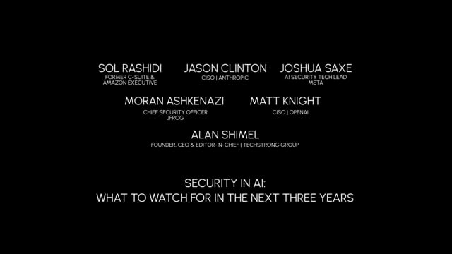 Security in Al - What to Watch for in the Next Three Years | RSAC Virtual 2025