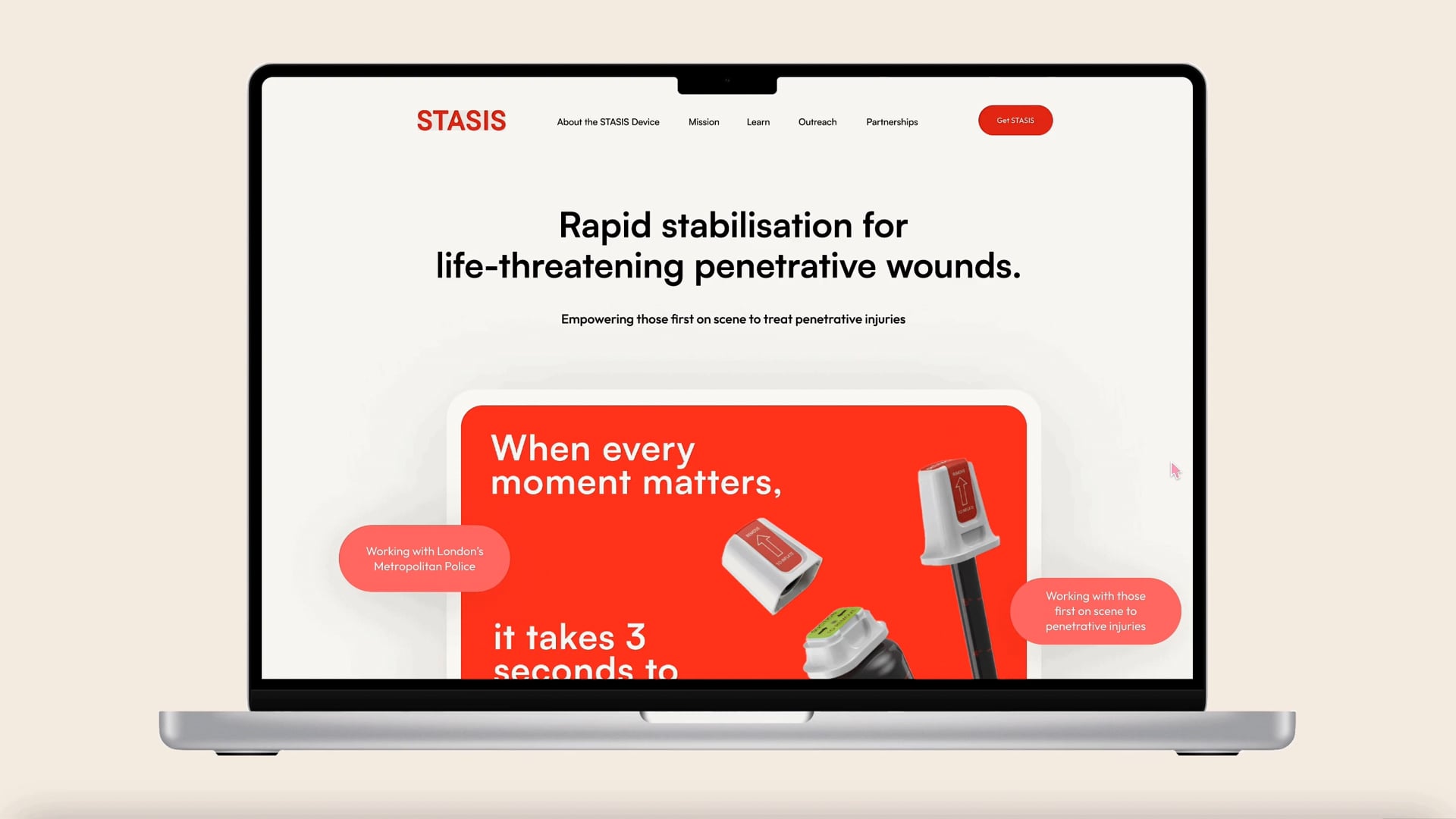 STASIS website – Louise Andrews, BA (Hons) Graphic Design