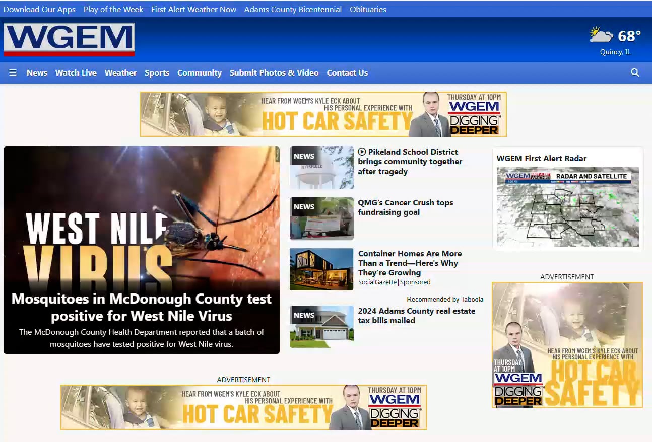 TSR web graphics - May 2025 - Hot Car Safety