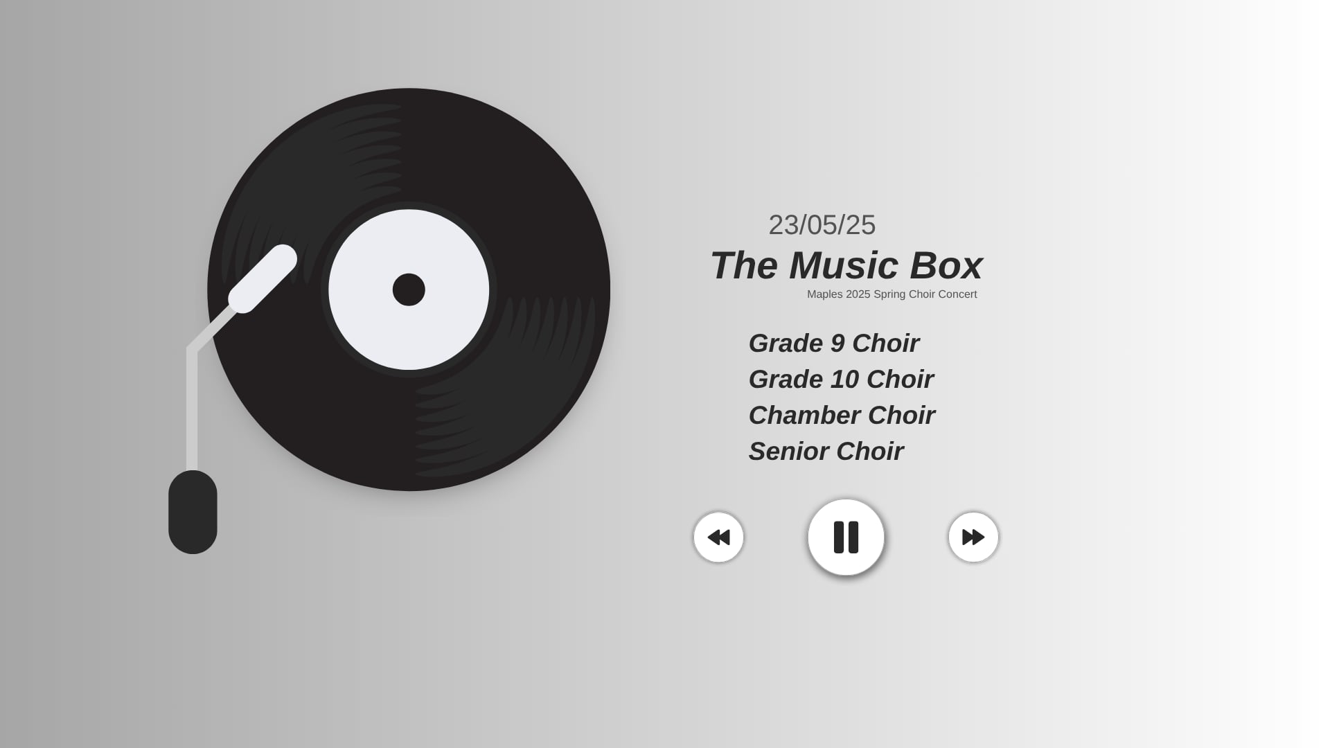 C7O-577- The 2025 Spring Choir Concert