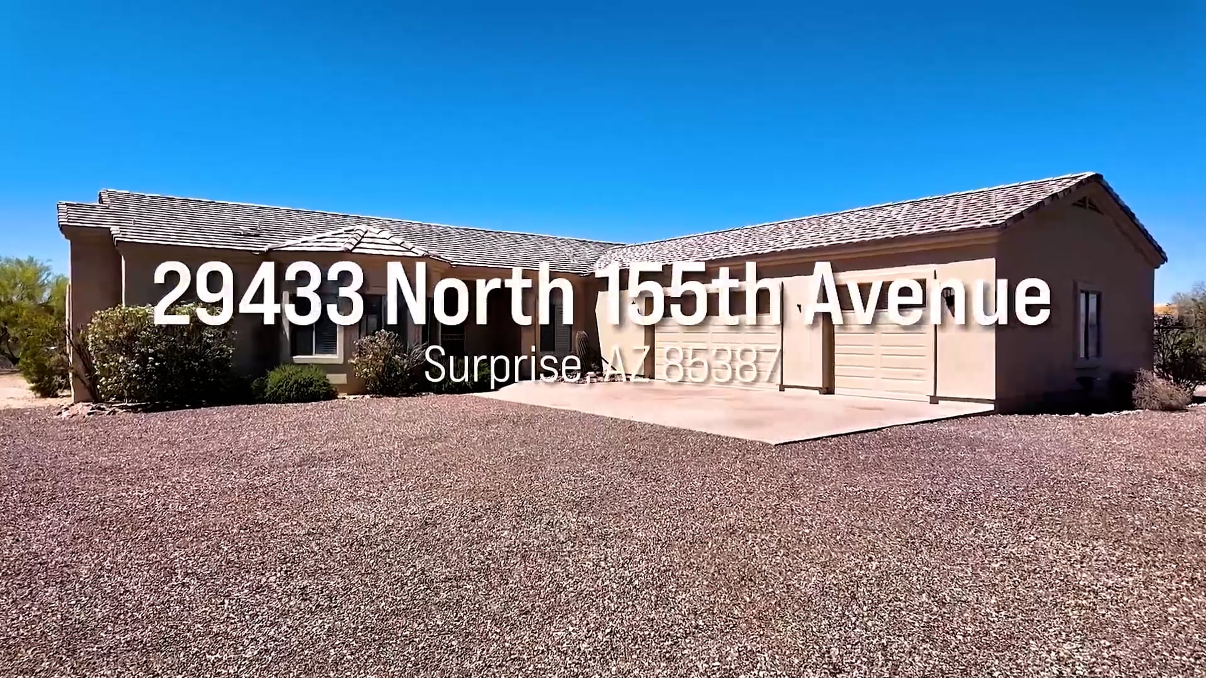 29433 North 155th Avenue Surprise, AZ 85387 Without music