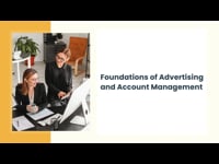 Core Principles of Advertising and Account Leadership