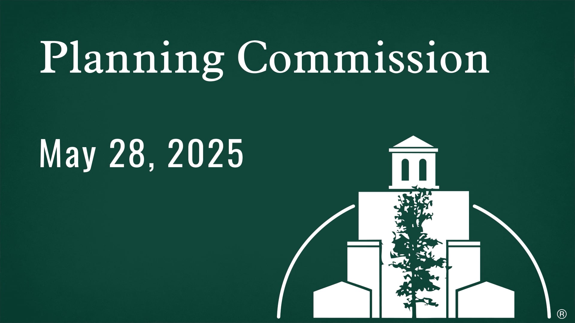 Planning Commission May 2025