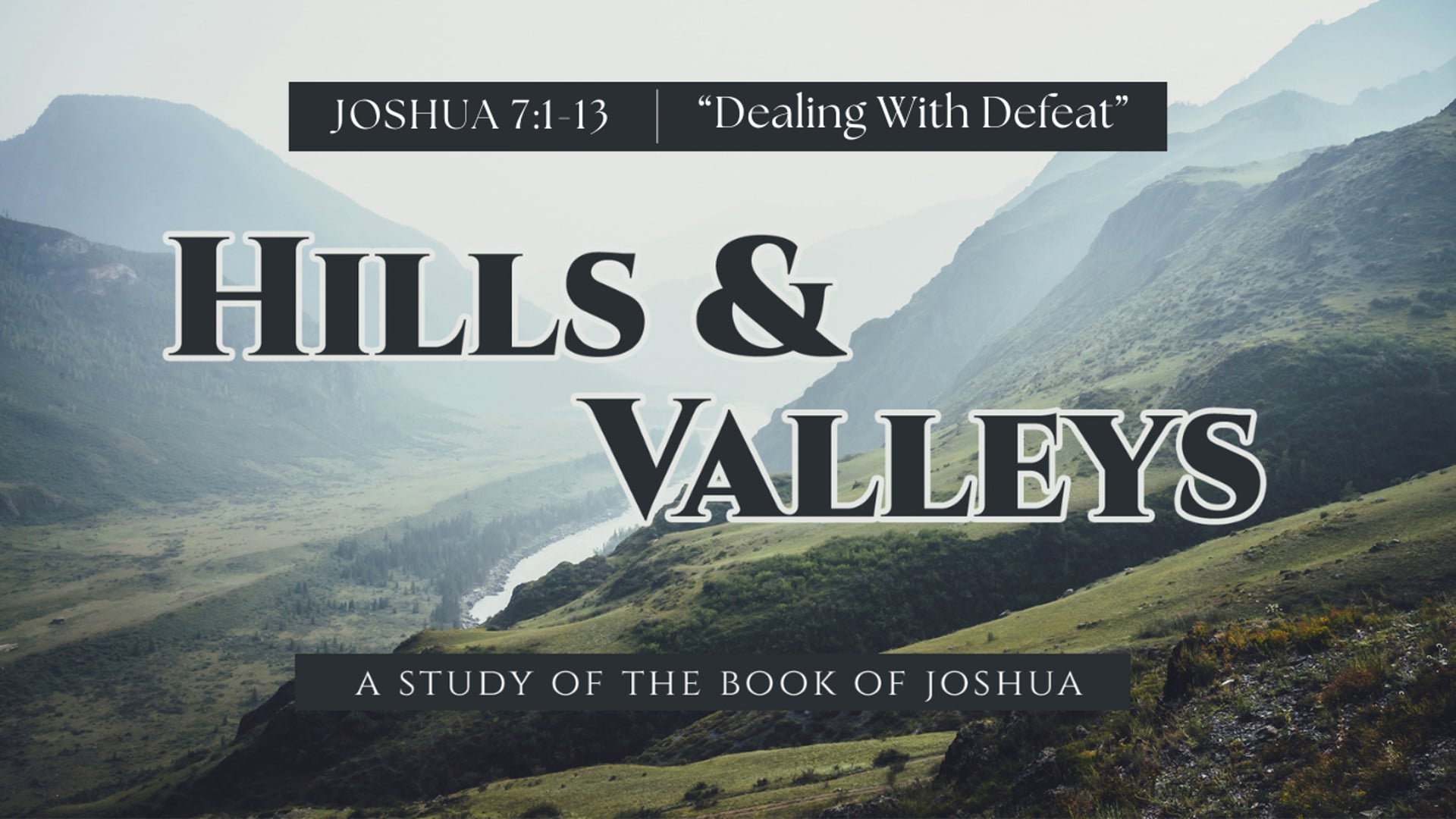 5-28-25 : Dealing With Defeat