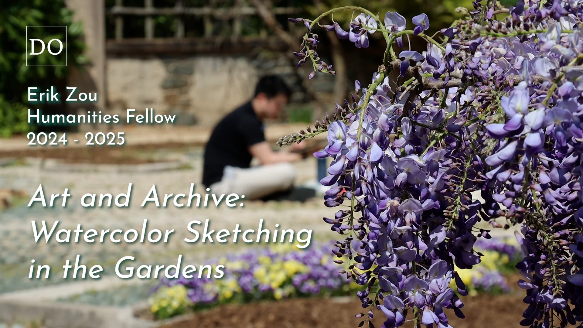 Art and Archive: Watercolor Sketching in the Dumbarton Oaks