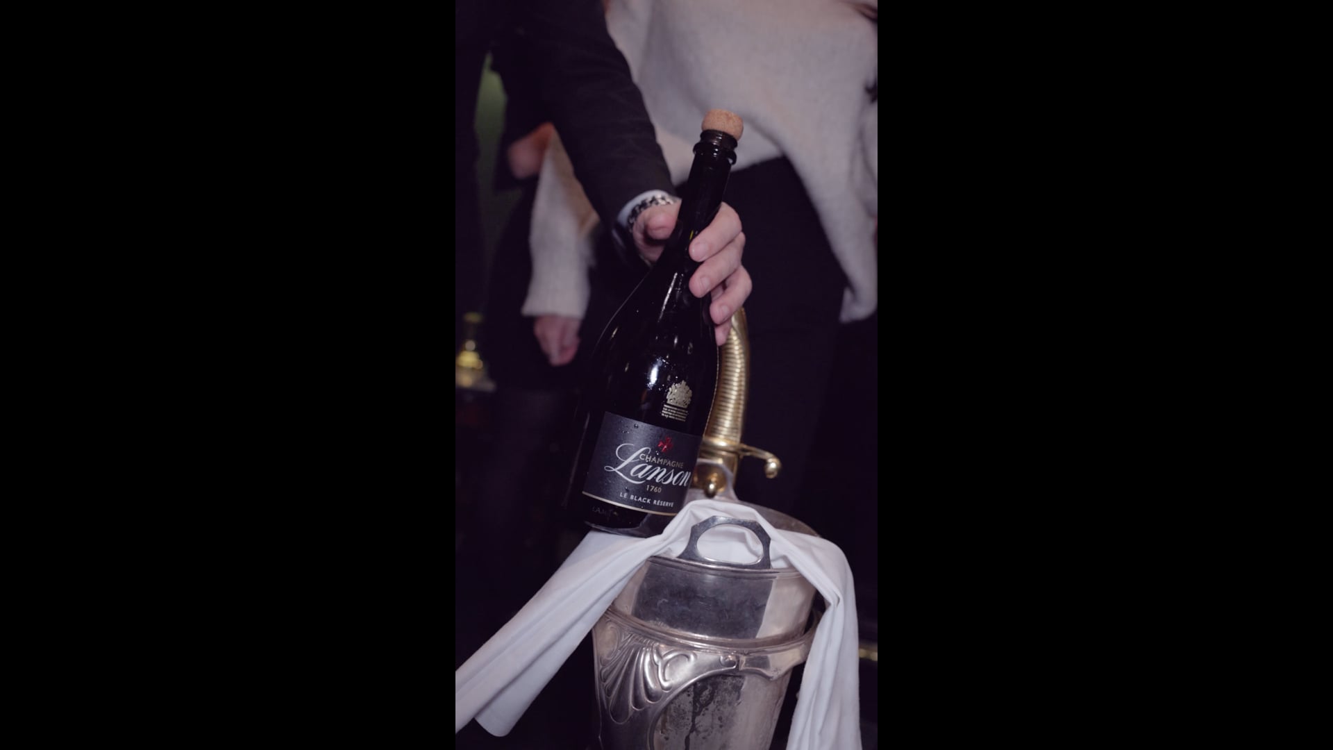 Sabrage at The Chesterfield Hotel