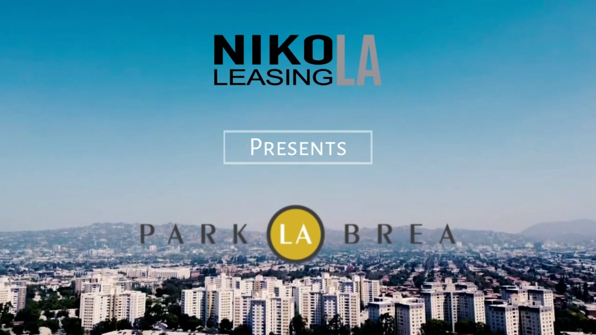 Park La Brea Promo, made for Niko LA Leasing