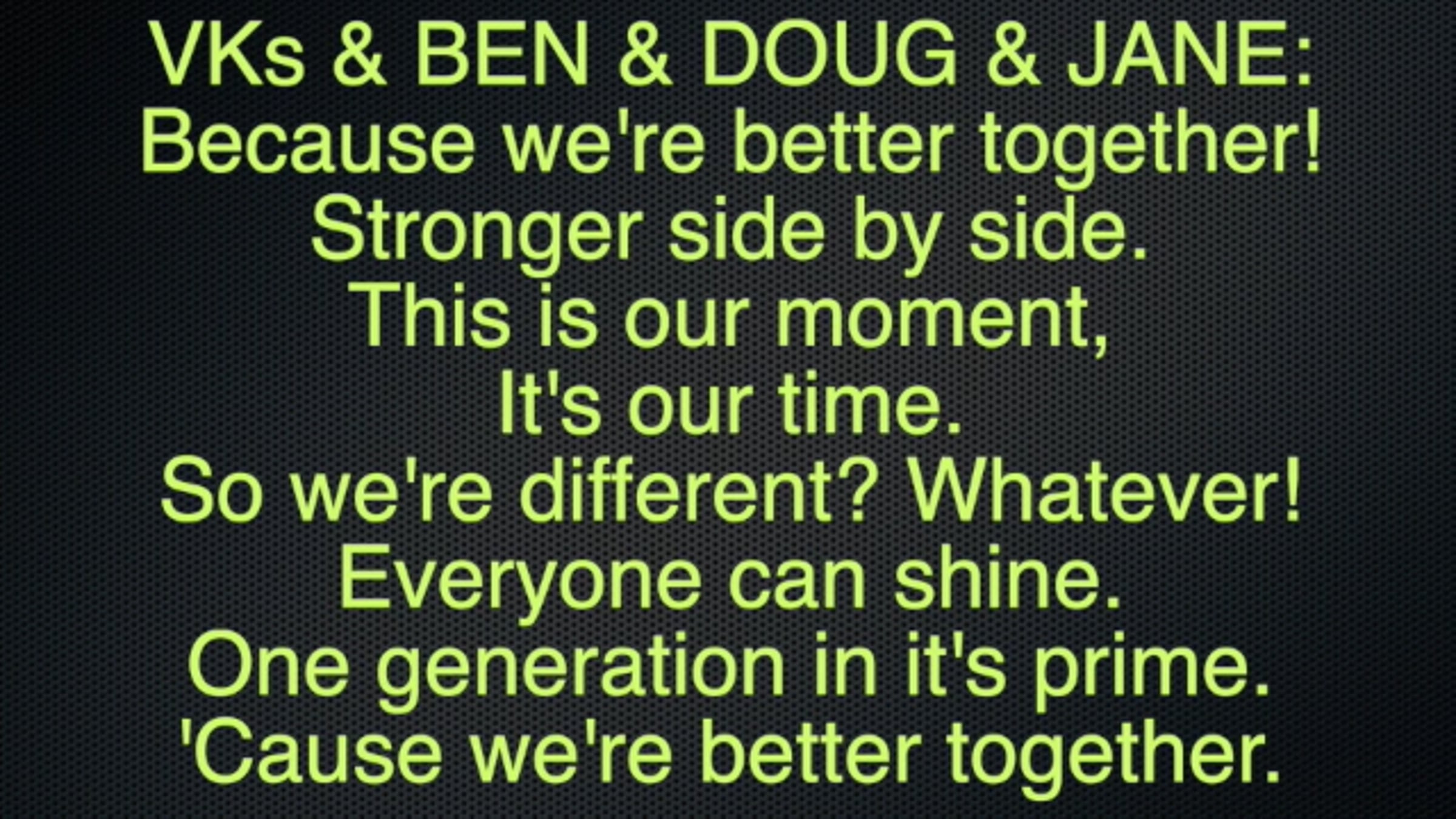 Better Together (no voices)