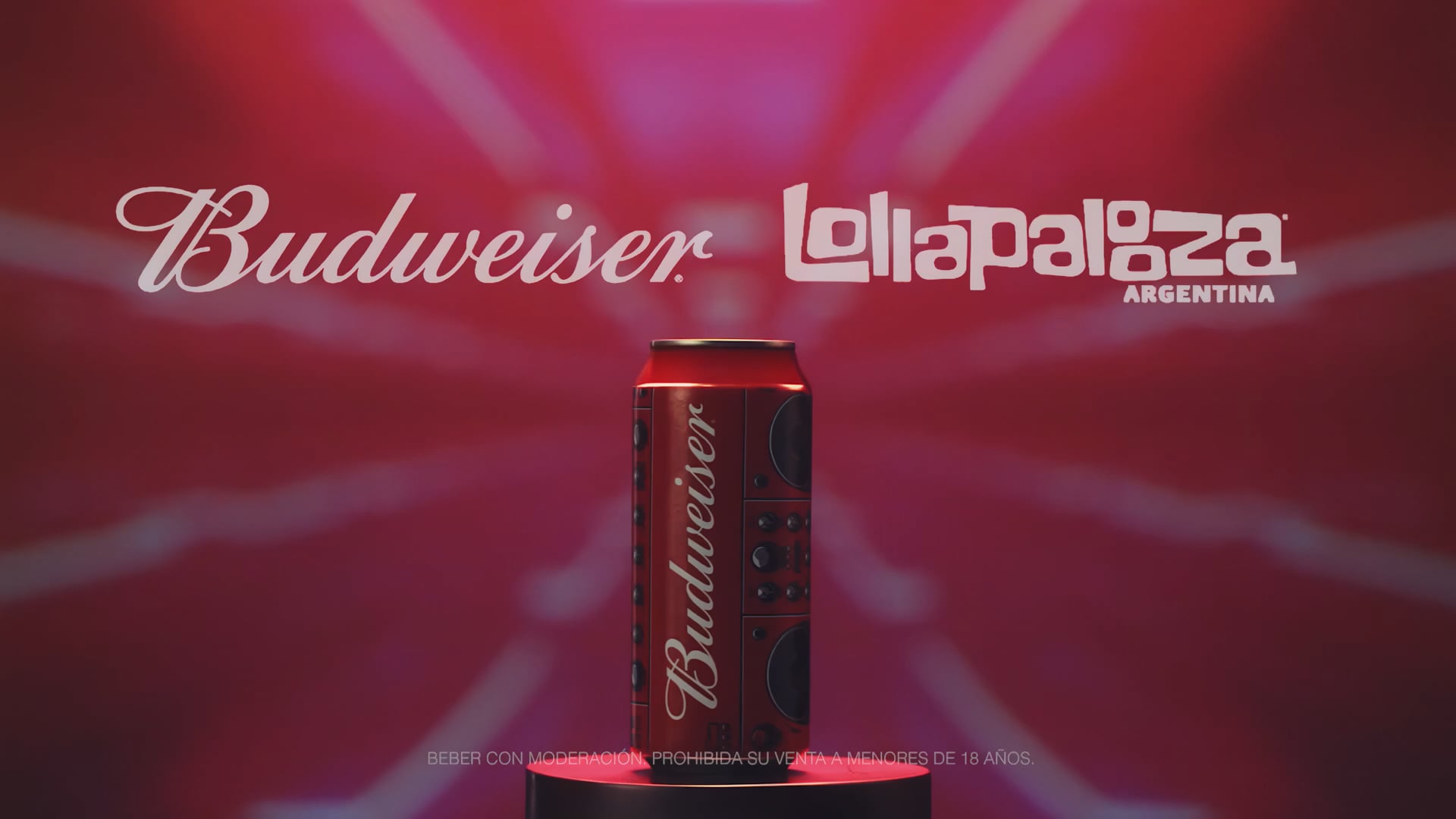 BUDWEISER - LATA CONSOLA