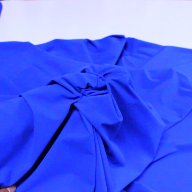 Vidéo: Tissu maillot de bain - Bleu roi