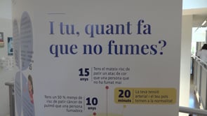 El CAP de l'Escala s'adhereix a la setmana sense fum