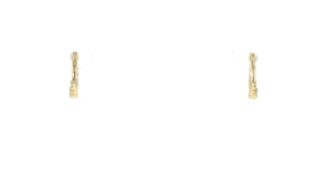 Lab-Grown Diamond Clicker Hoop Earrings in 14kt Yellow Gold