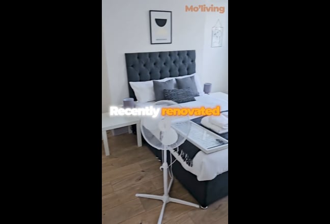 Stunning HUGE double room Kings Cross from Dec 18 Main Photo