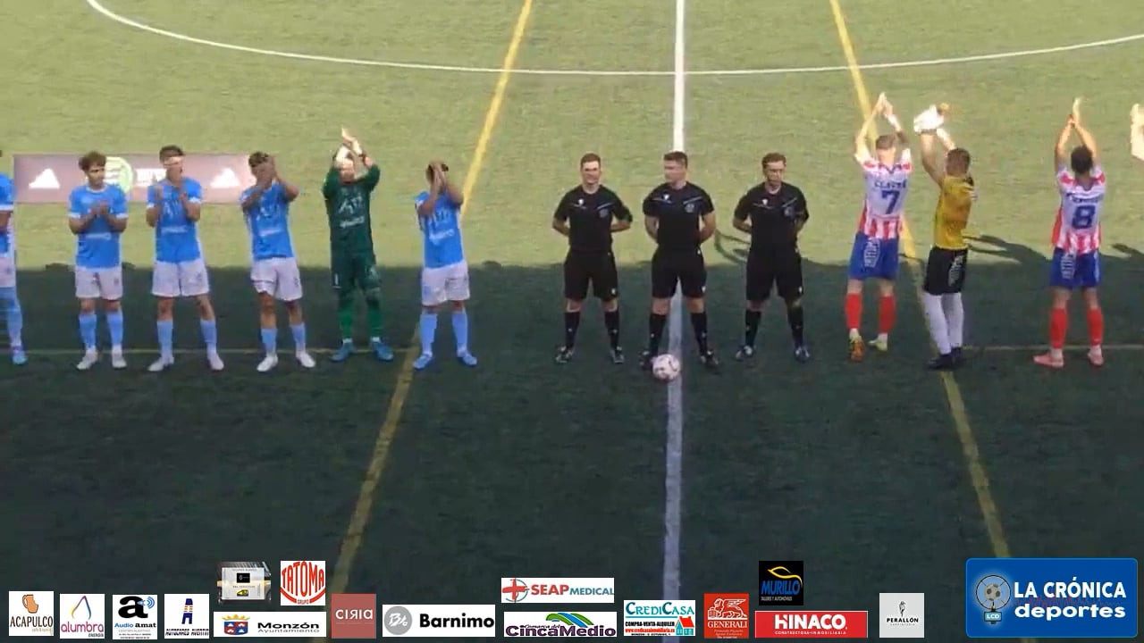 (RESUMEN y GOLES) CD Binefar 2-5 At.Monzón Alumbra / IDA   FINAL PLAY OFF DE ASCENSO A 2ª RFEF