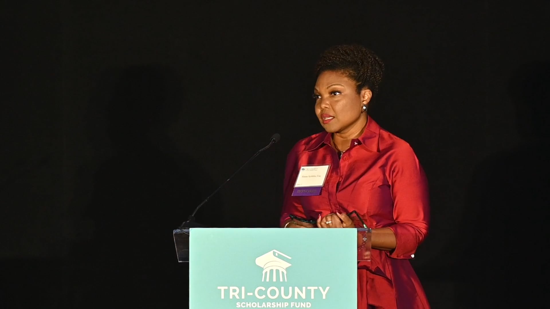 Sheea Sybblis, Esq., Tri-County Scholarship Fund 2025 Trustee for Justice Honoree