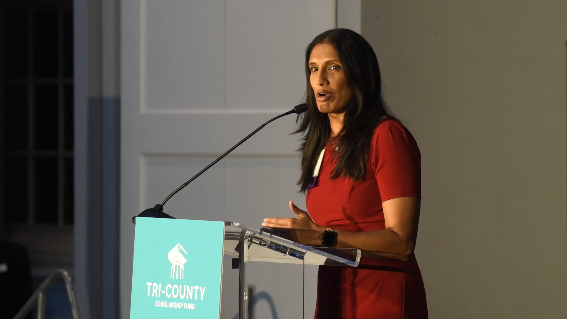 Sneha Desai, Esq., Tri-County Scholarship Fund 2025 Trustees for Justice Honoree
