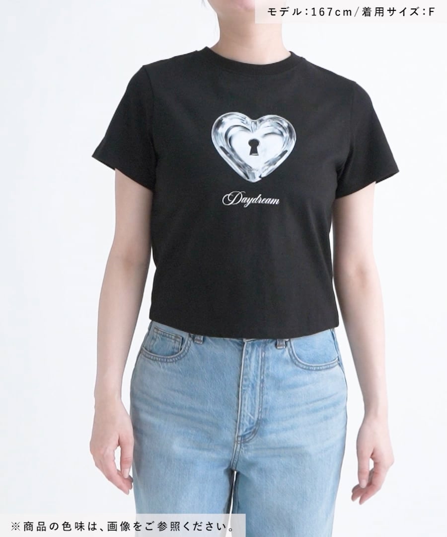 MAHAGRID／W ハートLOCK TEE | [公式]エーランド（ALAND）通販