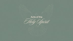 Acts 1:4-8 : Spirit (Re)introduced | Samuel Lee | Mundy Park