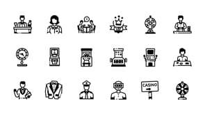 Animated Casino and Gambling Club, a Solid Icon by Vectors Market (Thumbnail 4 of 4)