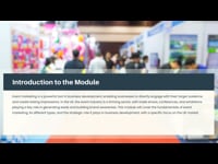 Foundations of Event Marketing and Trade Show Dynamics