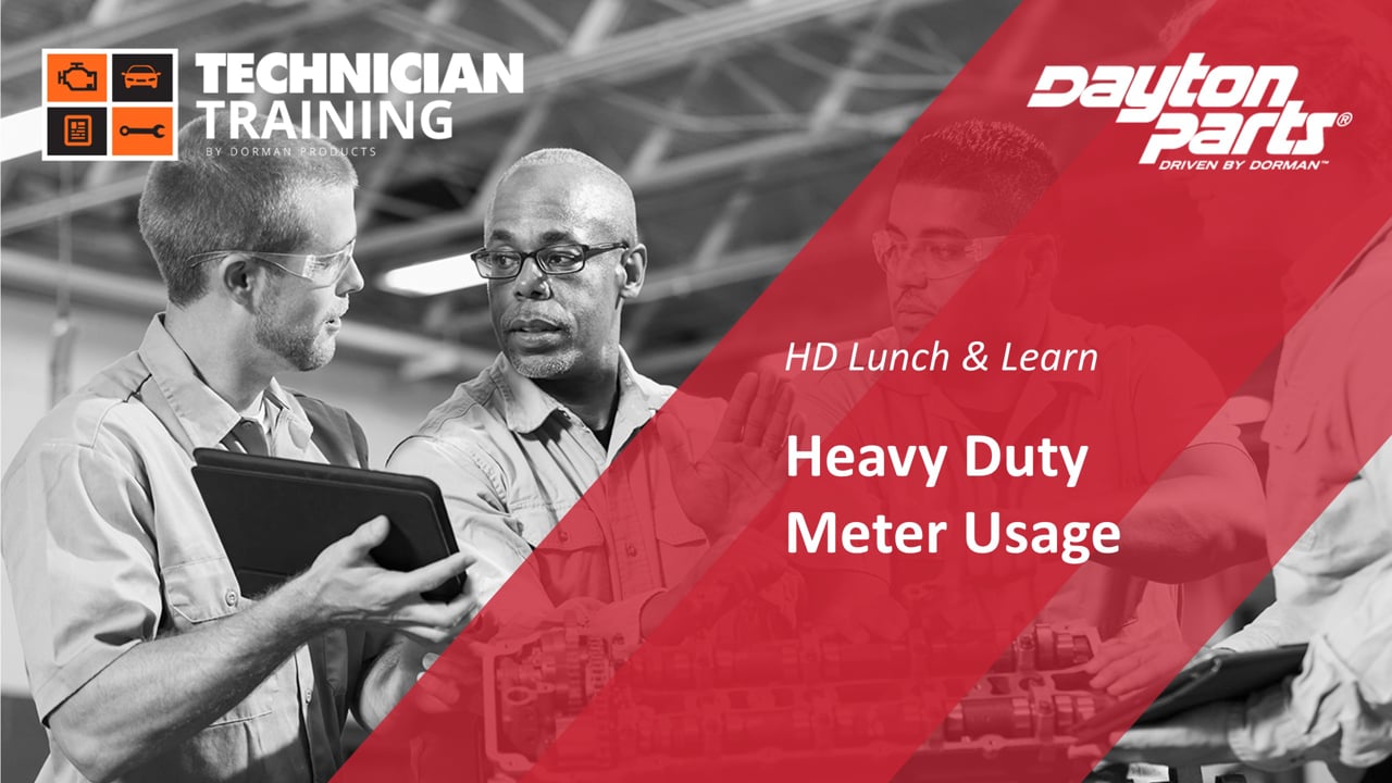 Heavy Duty Meter Usage