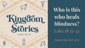Who Is This Who Heals Blindness?