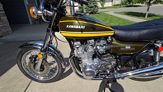 1974 Kawasaki Z1 900 for sale on BaT Auctions - sold for $13,574