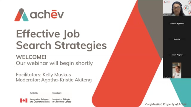 Effective Job Search Strategies