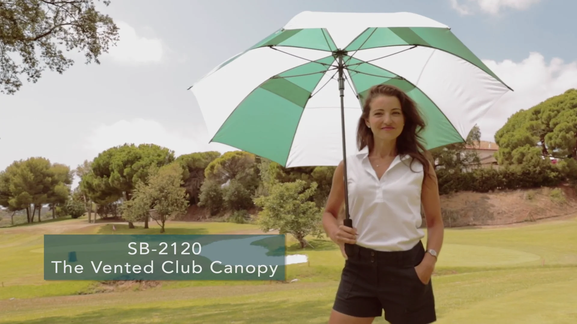 Golf Umbrella, Ping Vented Golf Umbrella