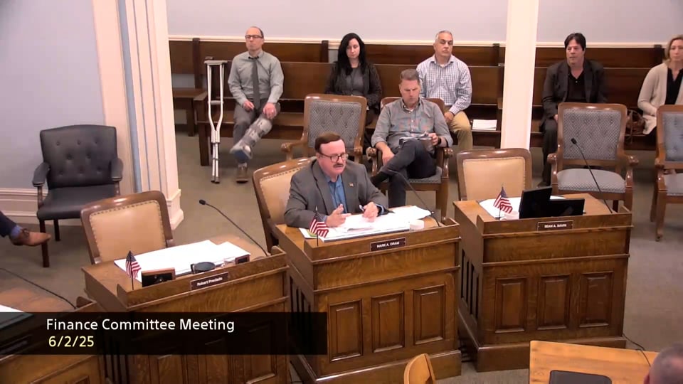 Finance Committee - June 3rd, 2025