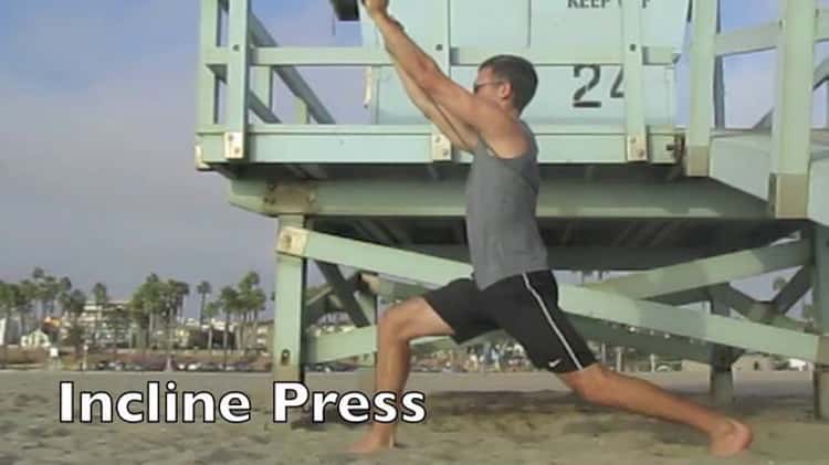 Incline press resistance online bands