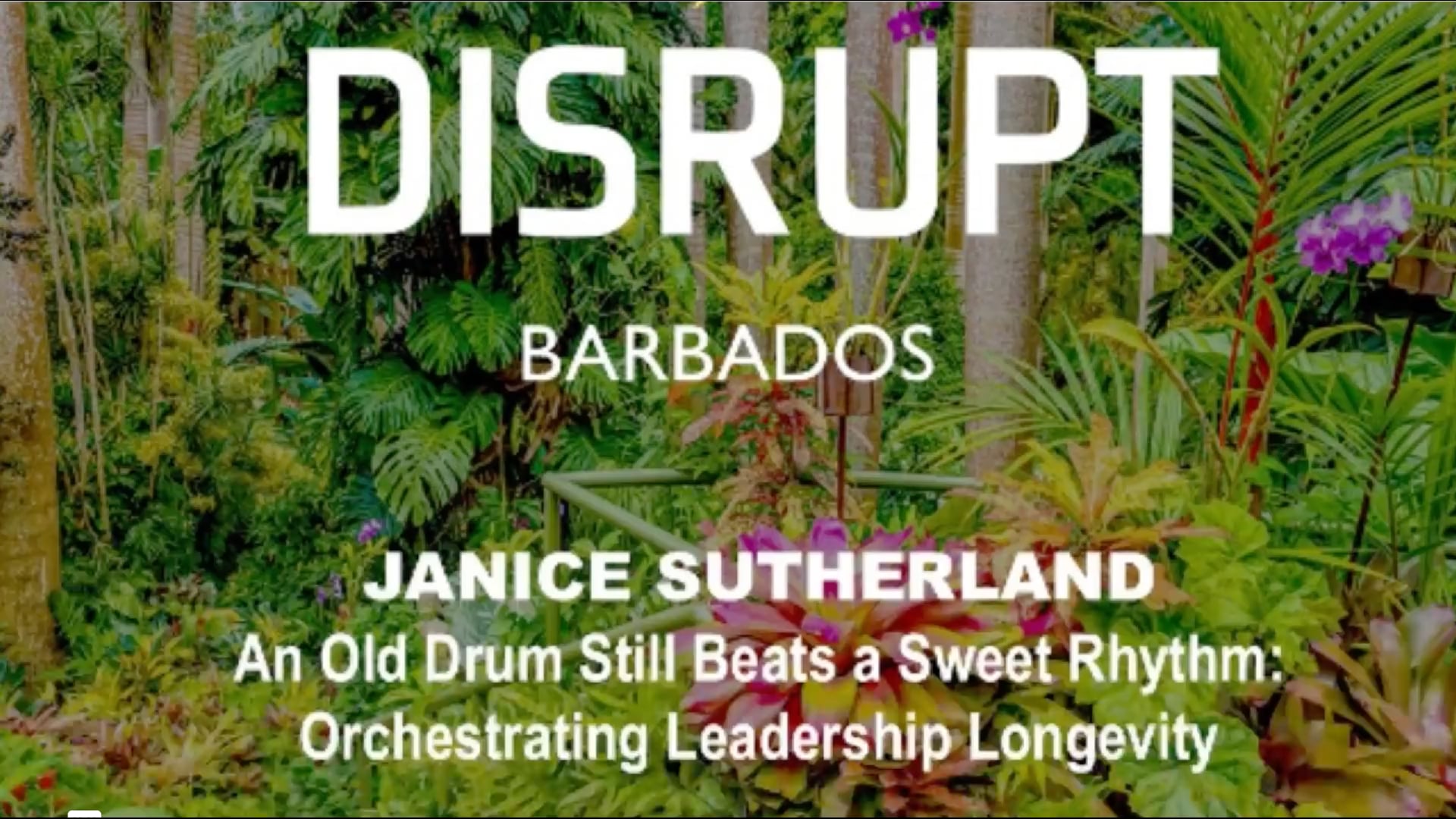 An Old Drum Still Beats a Sweet Rhythm: Orchestrating Leadership Longevity | Janice Sutherland | DisruptHR Talks