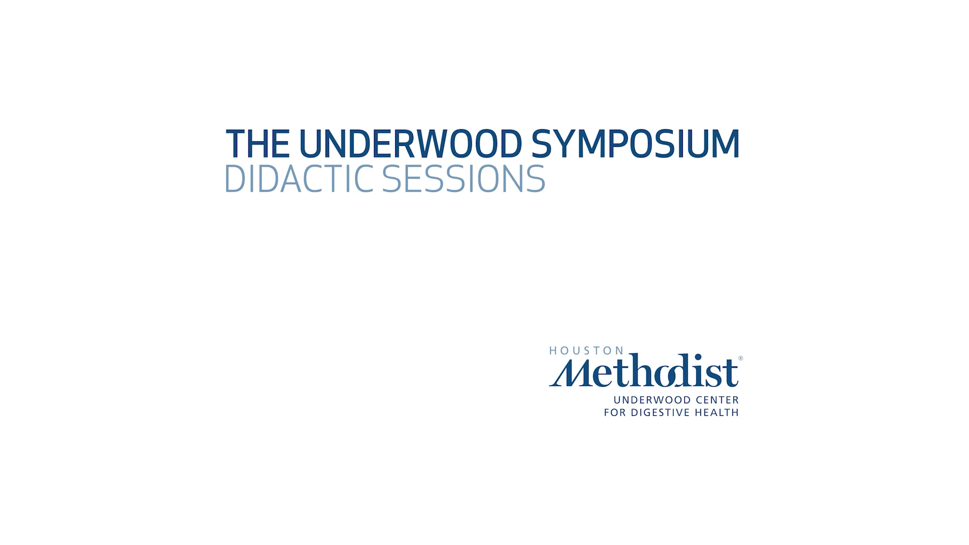 Underwood Symposium 2025 Highlight