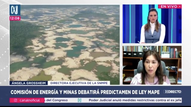Entrevista a Angela Grossheim en Canal N