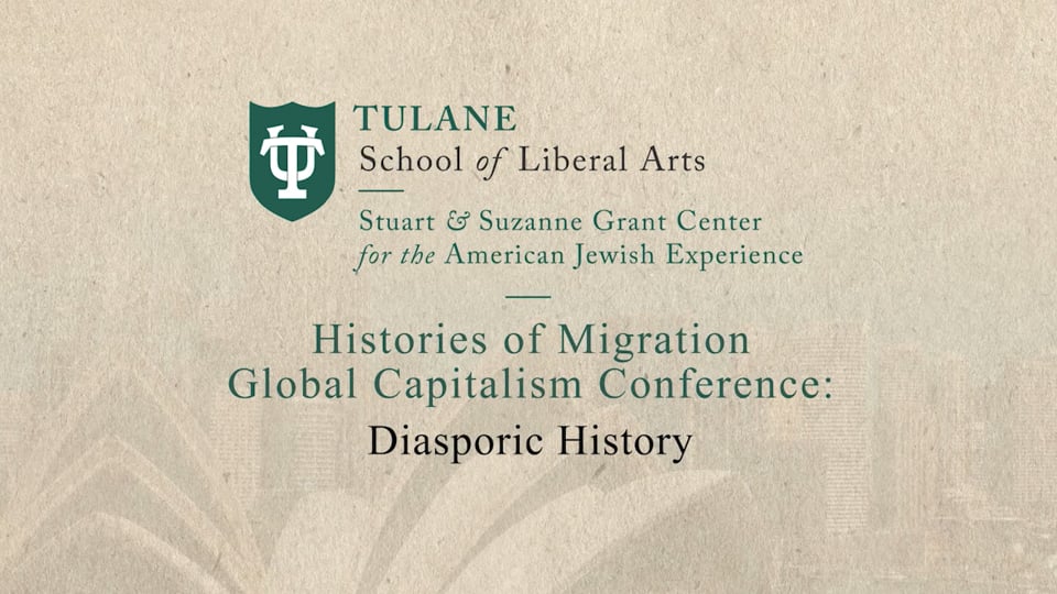 Diasporic History (Day 2, Session 2)
