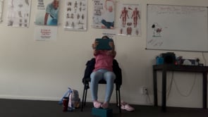 Engage Your Muscles ~ Chair Yoga