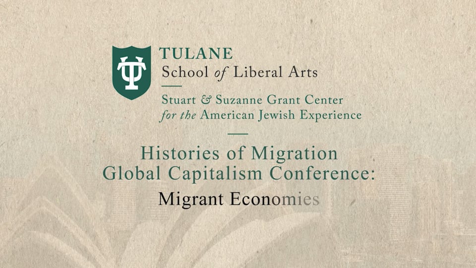Migrant Economies (Day 1, Session 1)