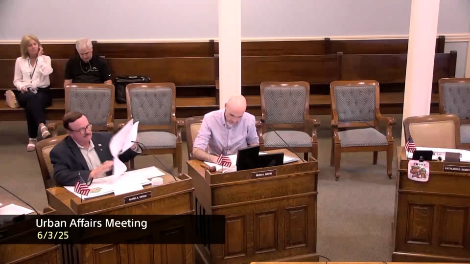 Urban Affairs June 3rd, 2025