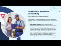 Module 1 Introduction to Insurance for Plumbers