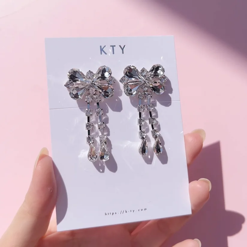 IDOL Brilliant Ribbon ピアス | KTY