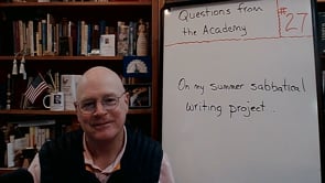 "Questions from the Academy - Spring 2025" (#27)