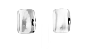 Zina Sterling Silver Palm Springs Large Clip-On Earrings